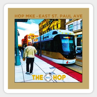 MKE HOP • Milwaukee Streetcar Sticker